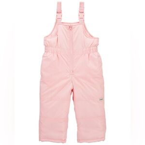 Pink Kids Snow Bib 2T